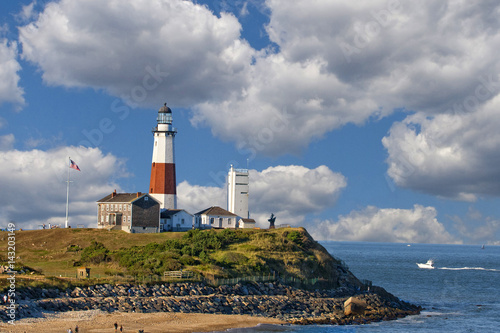 Lighthouse at Montauk Point. Long Island. NewYork Plakát