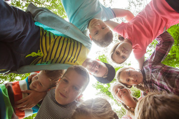 team of summer camp