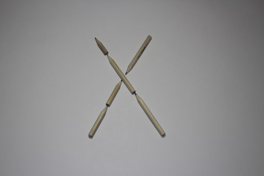 Alphabet symbol - letter X