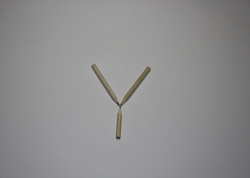 Alphabet symbol - letter Y