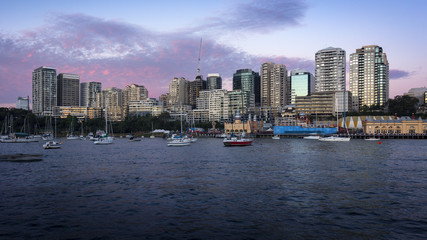 Sticker - Sydney City Waterfront Building