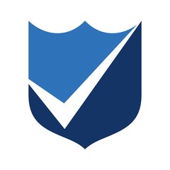 Wall Mural - check mark logo vector.