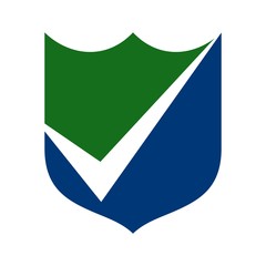 Wall Mural - check mark logo vector.