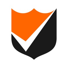Wall Mural - check mark logo vector.