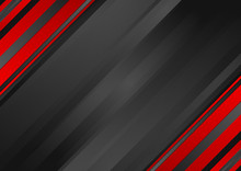 Abstract Red Black Striped Corporate Background