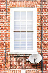 Poster - The window with satellite plate