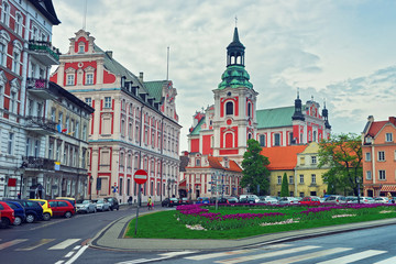 Sticker - St Stanislaus Church in Old town of Poznan