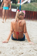 © hedgehog94 - Beach volleyball, people outdoors.