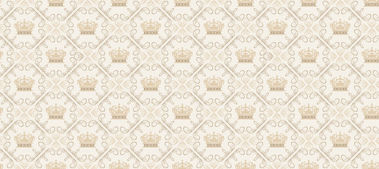 Royal Background Seamless Pattern Vector