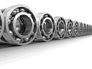 Poster - Bearings. Image with clipping path
