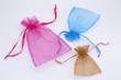 canvas print picture - Organza jewelry bags