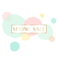 Wall Mural - Spring Sale Design