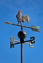 Weather Vane To Indicate The Wind Direction With Arrows Of Cardi