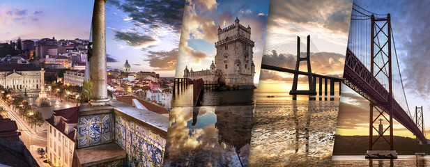 Fototapete - Lisbonne Portugal