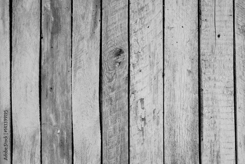 Naklejka - mata magnetyczna na lodówkę Wooden texture with scratches and cracks