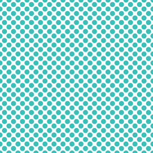 Seamless Turquoise Polka Dots Pattern Texture Background