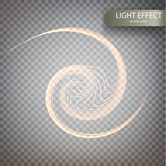 Canvas Print - glitter magic sparkle swirl trail effect