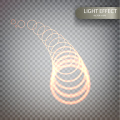 Canvas Print - glitter magic sparkle swirl trail effect