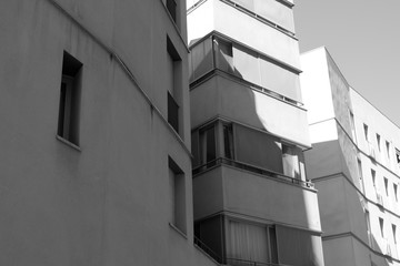 Architecture architectural detail photo black white