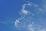 Fototapeta Niebo - Cloudy blue sky abstract background