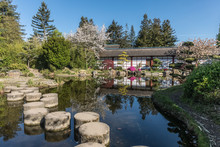 Jardin Japonais De L'Île De Versailles (Nantes, France)