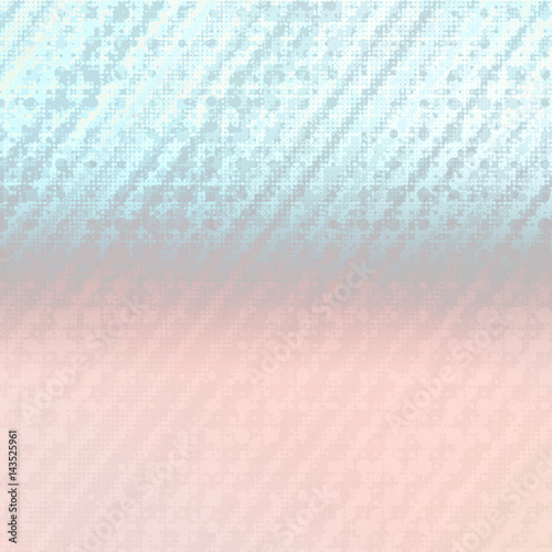 Pastel Baby Blue And Pink Softly Ink Paint Splatter Halftone Dot
