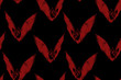 Repeated pattern. Seamless texture. Flying bat. Little vampire. Gothic illustration. Halloween style. Drawn bat. Can be used like wallpaper, wrapping, background, or your design.
