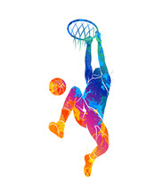 Basketball Player, Ball