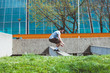 © Coka - young man doing parkour in the city