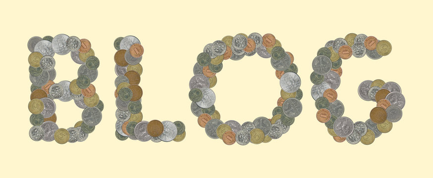BLOG – Coins on yellow background