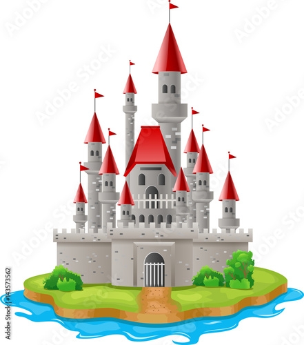illustration-castles-on-the-islands-vector-illustration