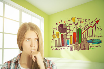 Wall Mural - Finance concept