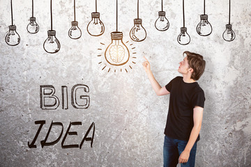 Aufkleber - Idea concept