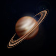 Planet saturn background. Vector