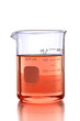 Laboratory Beaker with Colored Liquid