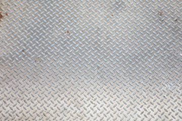 Background of metal diamond pattern plate