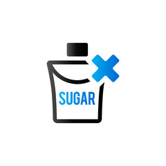 Duo Tone Icon - Sugar packaging