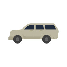 Flat Icon - Car