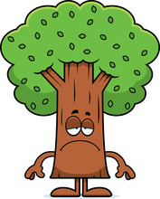 Sad Cartoon Tree