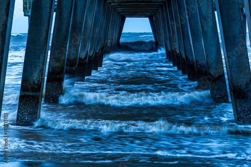 Stormy Morning at the Pier