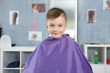 © Africa Studio - Cute little boy in hairdressing salon