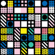 © creatorsclub - Colorful bold bright seamless pattern