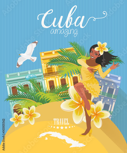  Fototapeta Kuba   kubanska-grafika