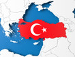 3D Turkey map
