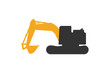 Excavator car truck  vector illustration