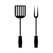 BBQ or grill tools icon