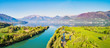 Trivio di Fuentes - Foce del fiume Adda nel Lago di Como (IT) - Vista Aerea