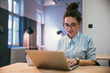 © bnenin - Girl Browsing Searching Computer Concept