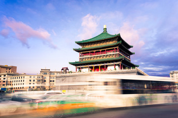 ancient buildings in Xi'an