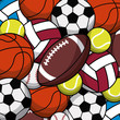 © Jemastock - balls sport game various seamless pattern vector illustration eps 10